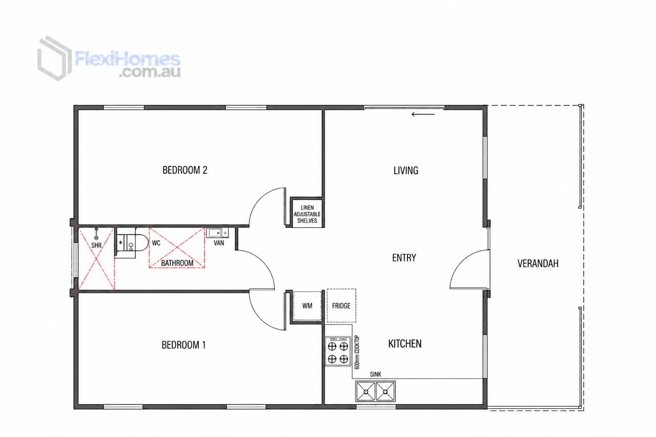 Flexi 30 floor plan